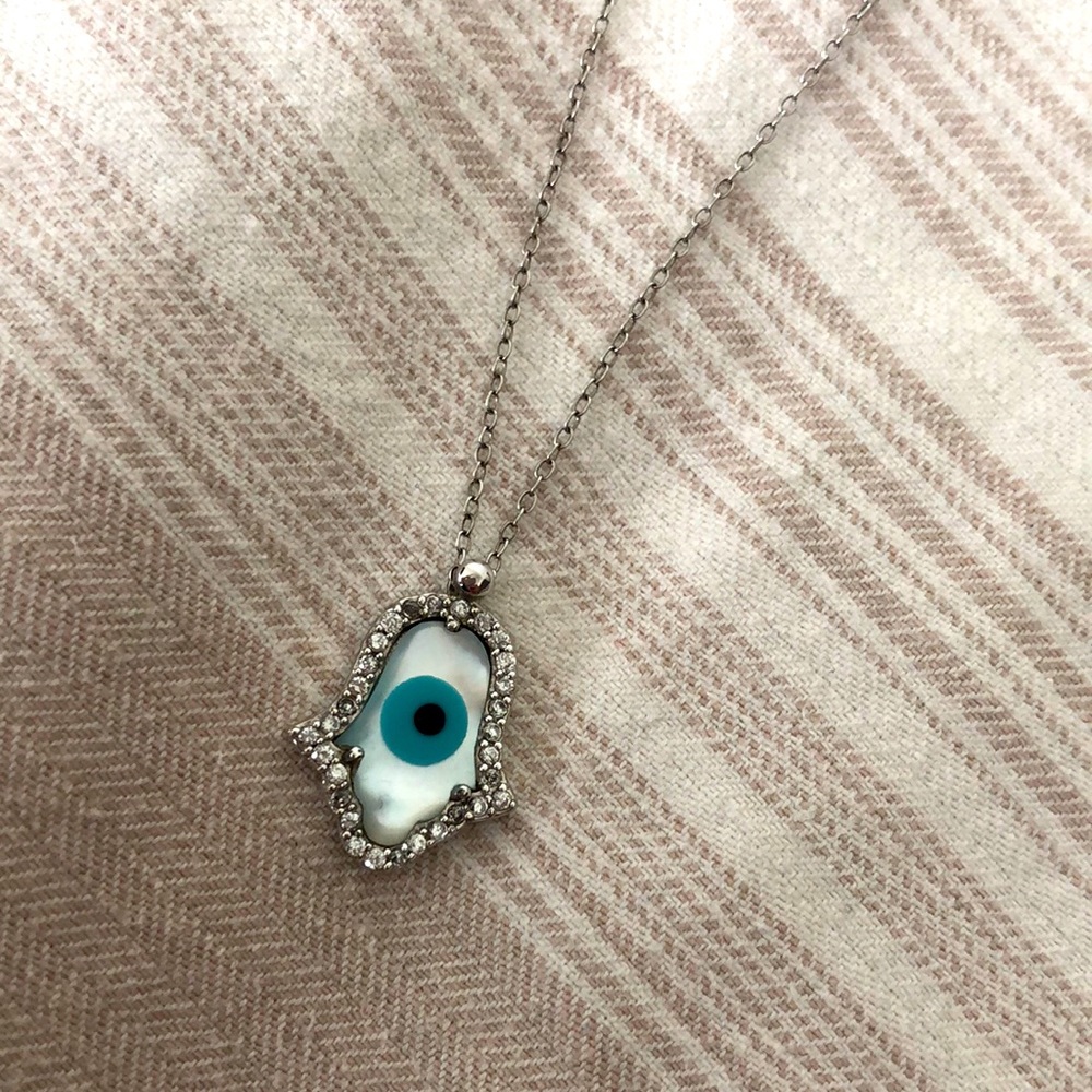 Evil eye necklace